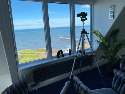 Blue Ocean Seaview Penthouse | Perfectly Saltburn