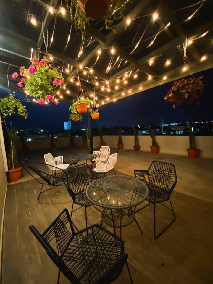 Loft Con Cama Convertible A Escritorio En Alameda - Querétaro