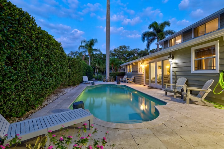Riverside Château | Pool, Game Room + Near Ami - Anna Maria Island, FL