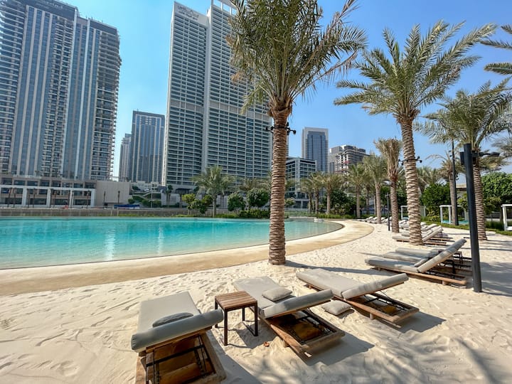 Homesvip | Creek Beach Access | Modern Apartment - Dubai