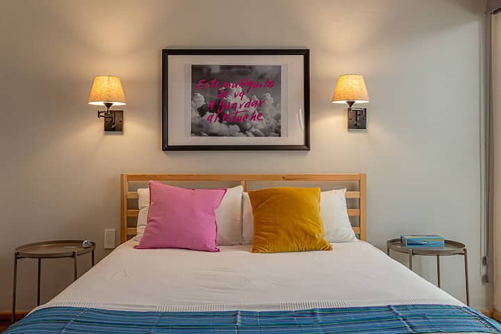 207 chambre tête de lit