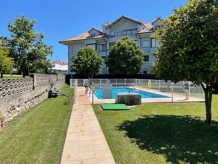 Apartamento Piscina - Casa Los Acantilados De Ajo - Cantabria