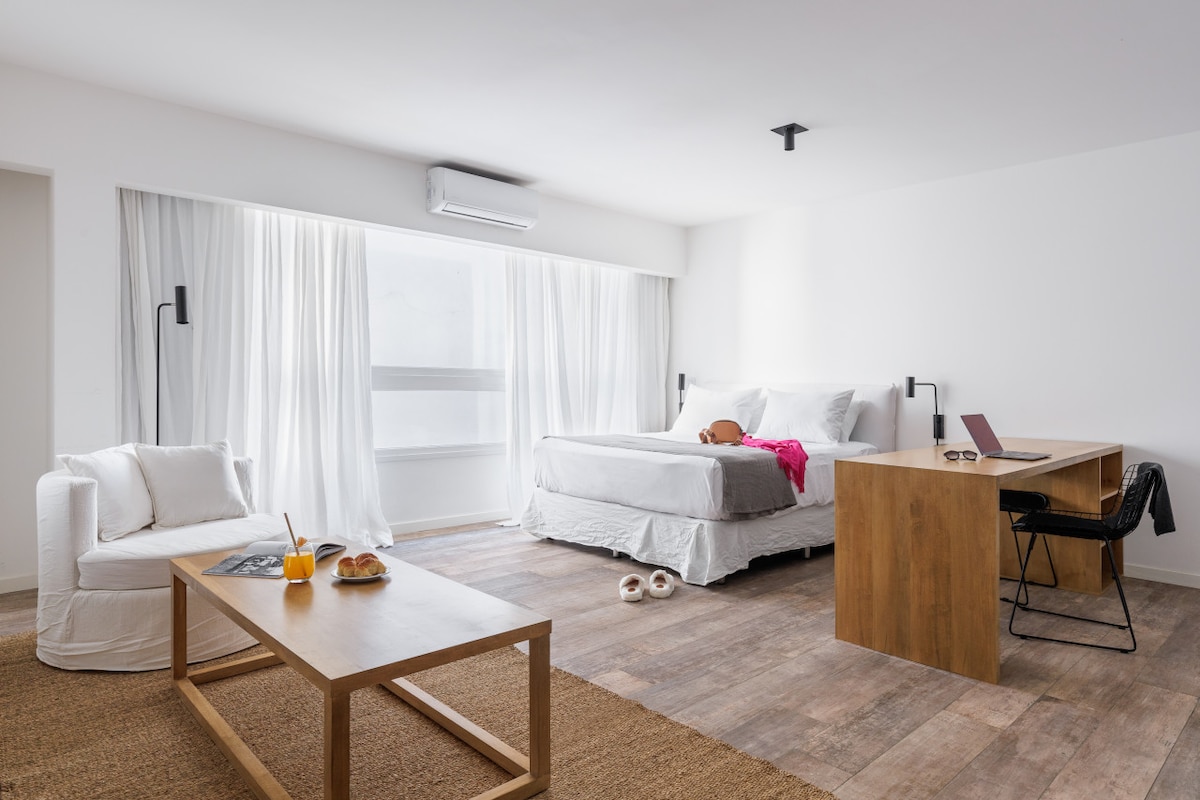 Departamento de 1 dormitorio en Palermo con laundry