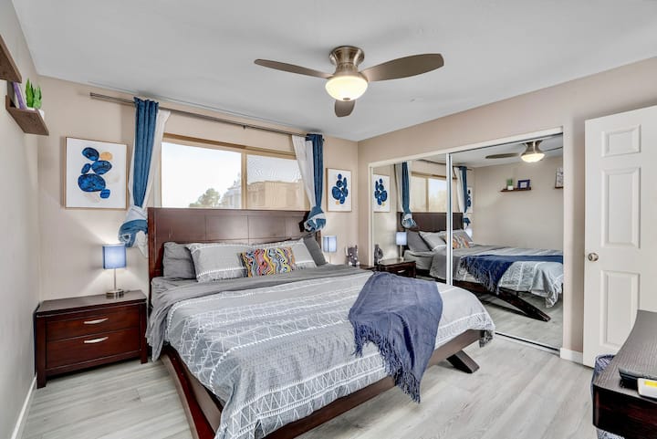 חדר שינה ראשי, מיטת קינג