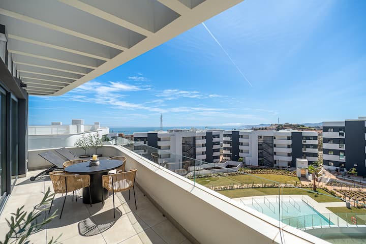 The Panorama Penthouse Pool & Seaviews - Fuengirola