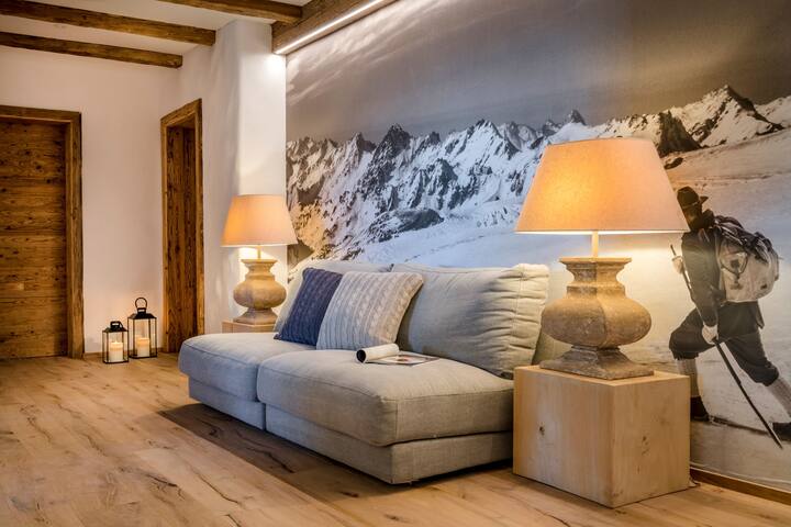 Gipfelglück-chalet-suite Mit 60m², Schlafzimmer - Prien am Chiemsee