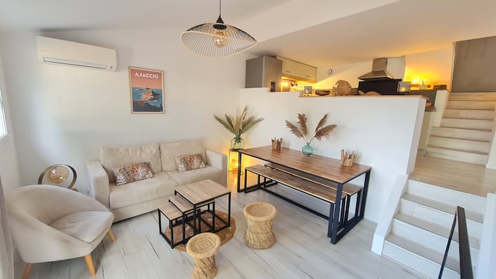 Charmante Maison Avec Terrasse Et Piscine - Ajaccio