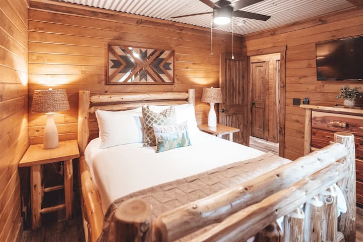 Lower Lovel Bedroom with Queen Bed