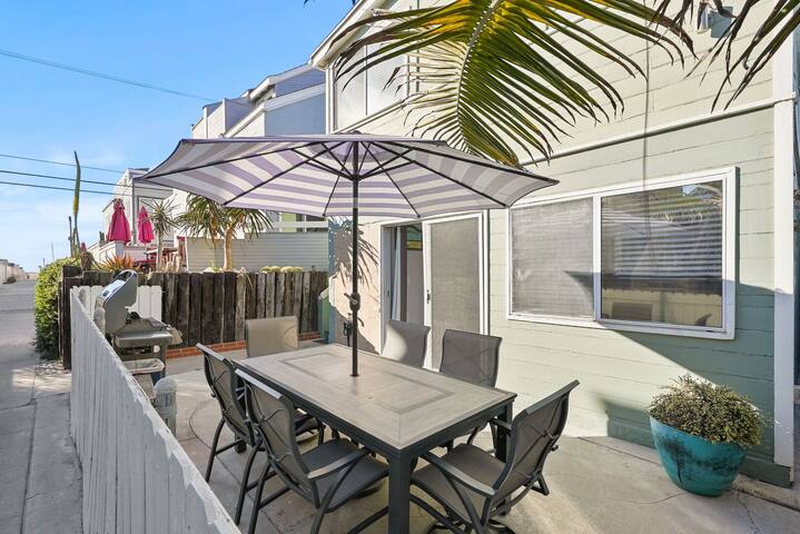 Steps to Ocean | AC, Patio, BBQ, 3-Car Parking