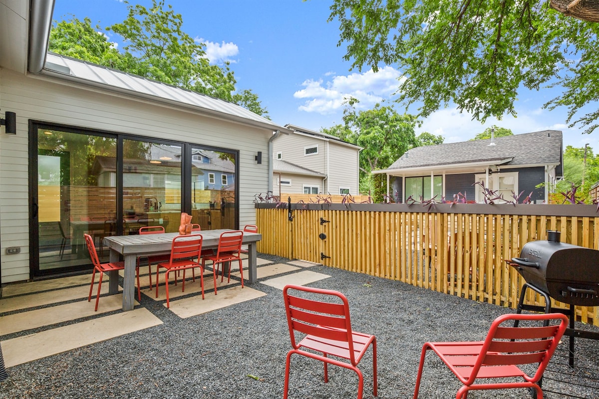 Modern East Austin Gem - Heated Pool - Restaurants