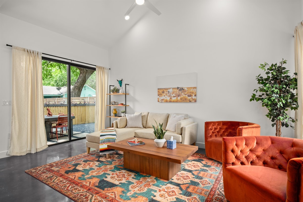 Modern East Austin Gem - Heated Pool - Restaurants