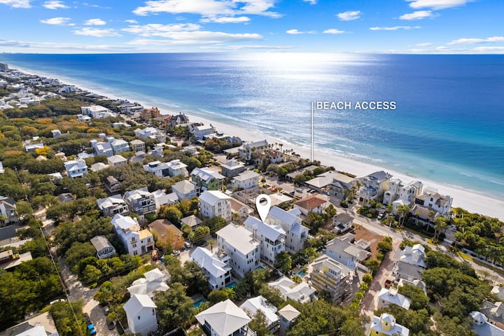 Wild Blue|easy Beach Access|gulf View|private Pool - Seaside, FL