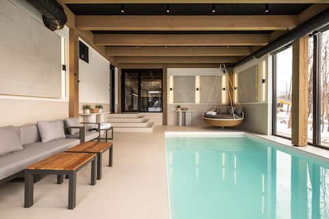 Lagom Evergreen | Indoor Pool | Tremblant Living