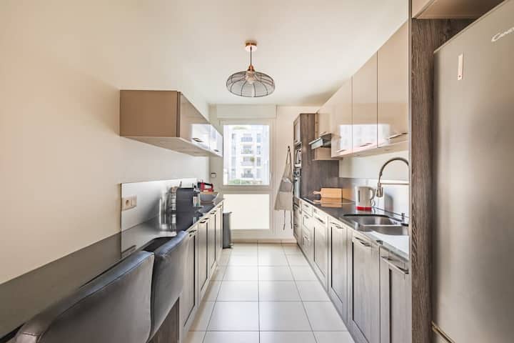 Havre De Nature - Proche Paris - 87m2 Appart - Bagneux