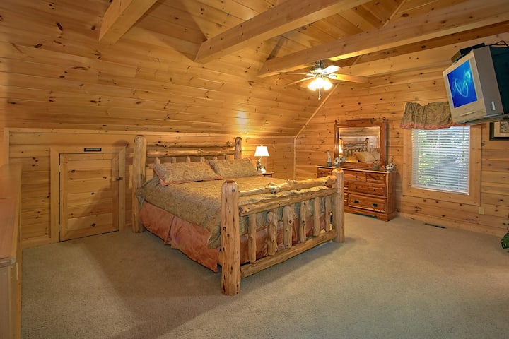 Dormitorio privado para relajarse.