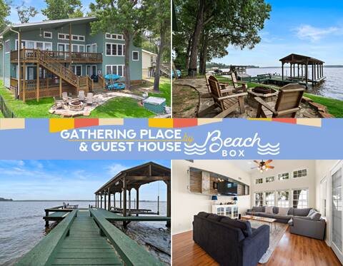 Beautiful Lakefront Retreat with Boat Slip