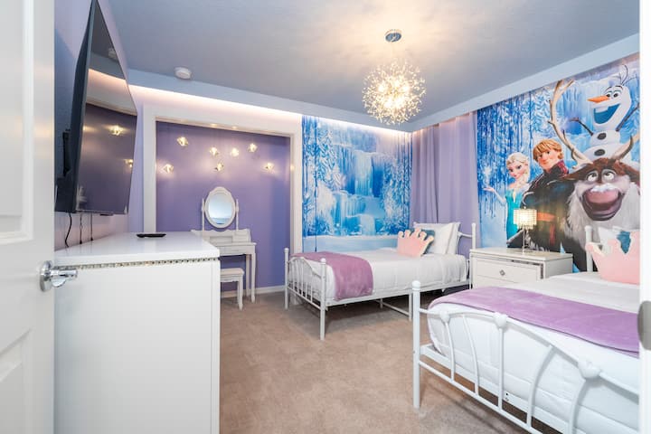 Spálňa 6: 2 samostatné postele