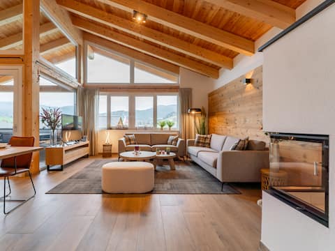 Very spacious ski in-ski out chalet with a sauna