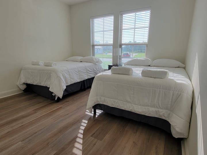 Bedroom # 2- 2 double beds