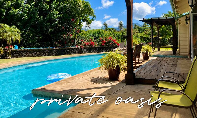 Lei Ohana – Private Pool, Separate Guest House gallery image 2