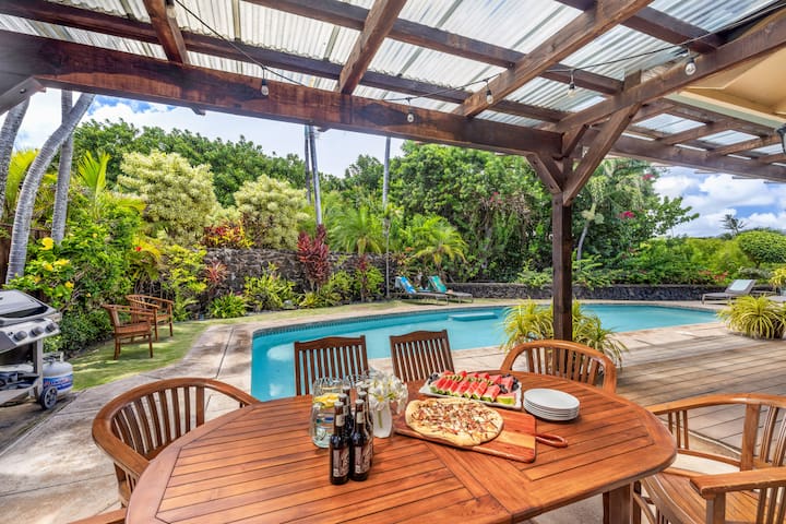 Lei Ohana – Private Pool, Separate Guest House