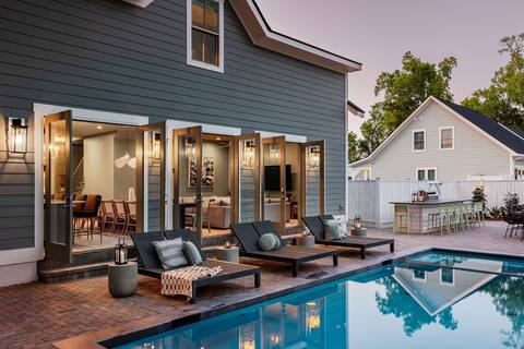 Modern Savannah Home | Heated Pool