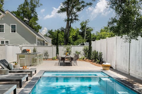 Modern Savannah Home | Private Pool & Spa