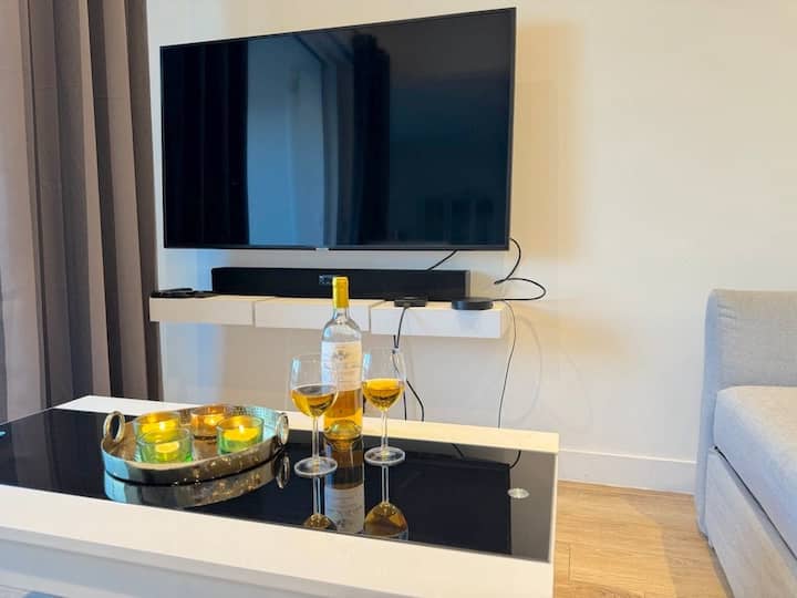 ⁂ Luxueux 3 Pièces, 300m De La Plage, Clim, Sauna - Nice