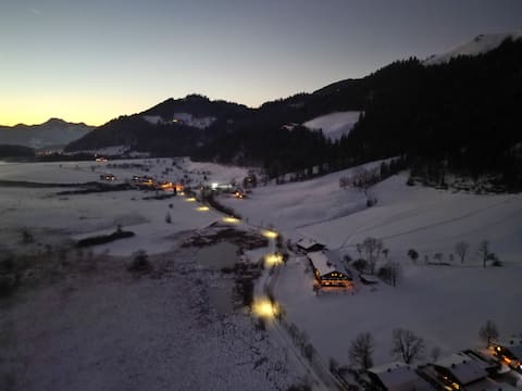 Holiday apartment on a farm, close to the lake