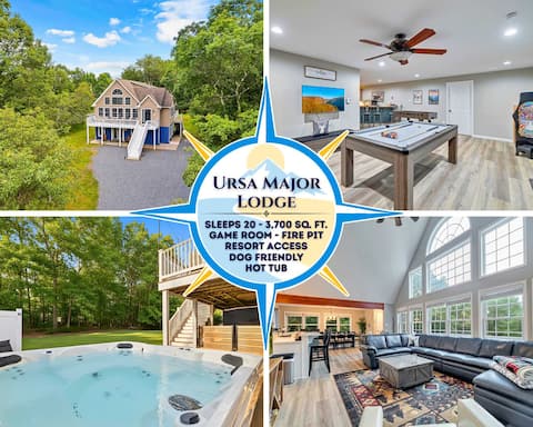 Hot Tub, Game Room, Dog Friendly, Sports Bar, A/C