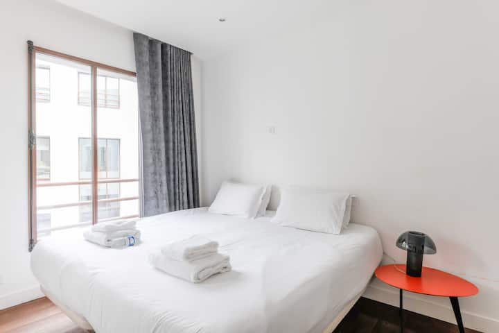 Lit double modulable en lit jumeaux