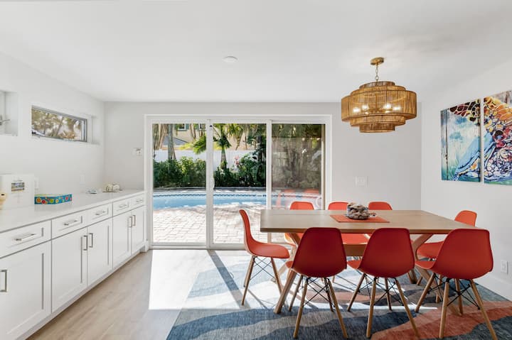 Tropical Gateway W/ Heated Pool Near Beach - Indian Rocks Beach, FL