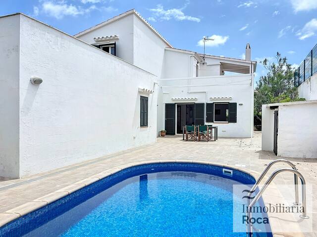 Large house in Fornells with swimming pool