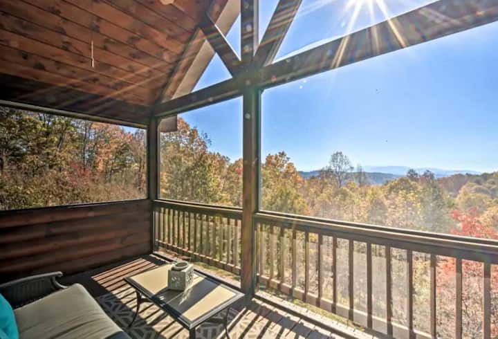 Mountain Retreat Hot Tub & Game Room Pets Friendly - Mineral Bluff, GA