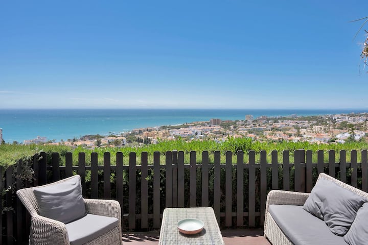 Elegant Duplex With Incredible Sea Views In Mijas - La Cala de Mijas