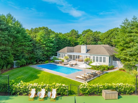 Luxury Estate w/ Tennis, Pickleball, Pool, Hot Tub