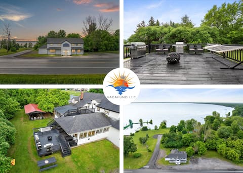 “Whitewaters-Main+Genoa” on Oneida Lake/Sleeps 19