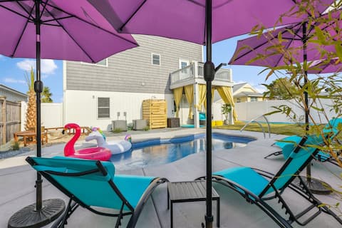 Heated Pool thru Thanksgiving, Dogs OK, Ocean View