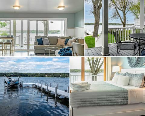 Lakefront, Private Dock, Pet Friendly, Fire Pit