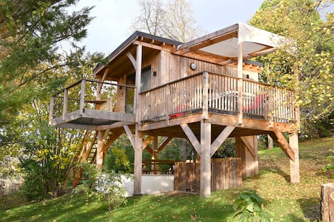 Lodge on Stilts with SPA All Seasons for adult