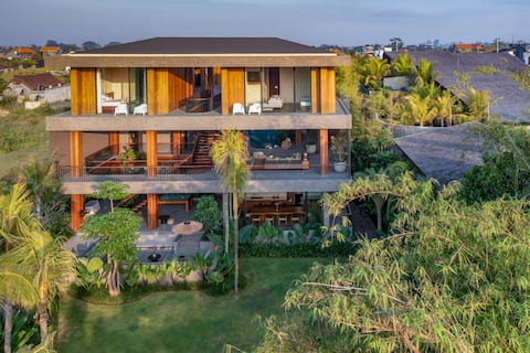 Akashi Residence, Canggu | 6BR w/ Ice Bath, Slide