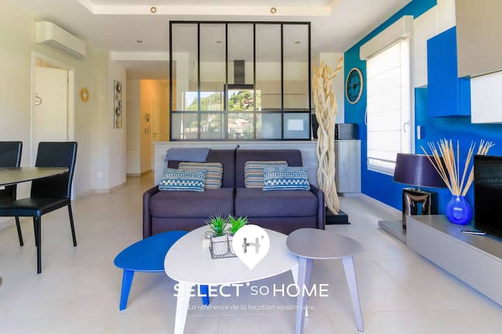 T3 Spacieux Avec Piscine Par Select'sohome - Île du Levant