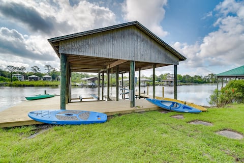 Waterfront Wolf Bay Home w/ Private Boathouse!