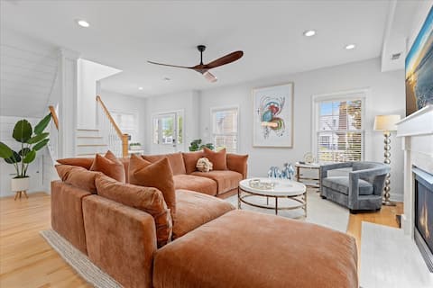 Steps to Beach - Luxe 5BR OC Home w/ Hot Tub!