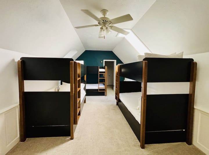 3rd Floor Bunk Bedroom--3 Twin over Twin Bunks and 3 Trundles