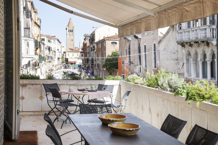 Rio Terrazza @Locappart – Terrace w/canal View