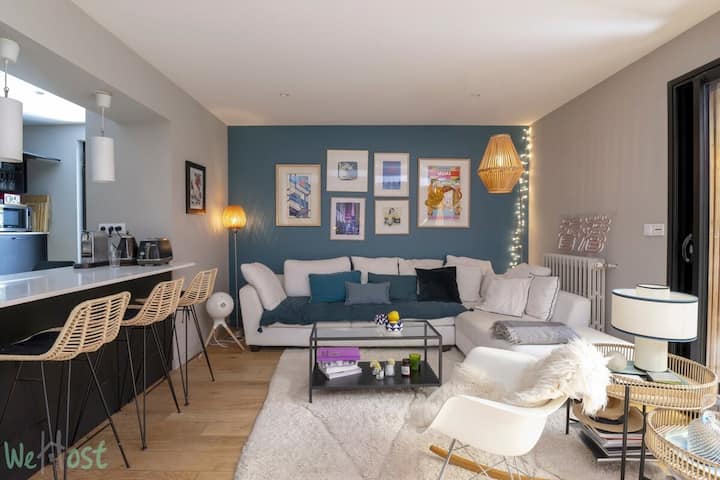 Sublime Villa Avec Piscine Pour 8 Personnes - Bordéus