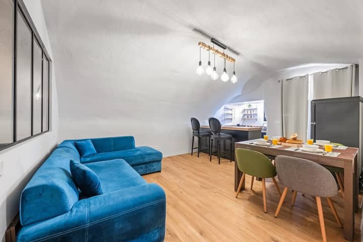 Le Coq Grimaldi - Wifi - Air Conditioning - Quiet - La Turbie
