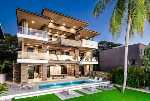 Beachfront Villa, 2 Pools, & Breakfast | Sleeps 21