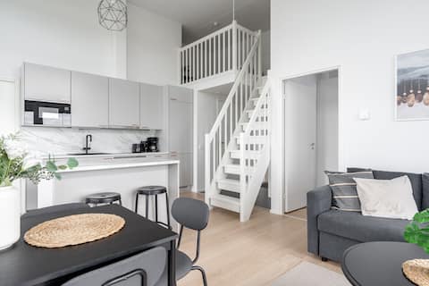 Popular Airbnb listing: 3BR Loft Penthouse w/ Balcony & Sauna in Amuri B